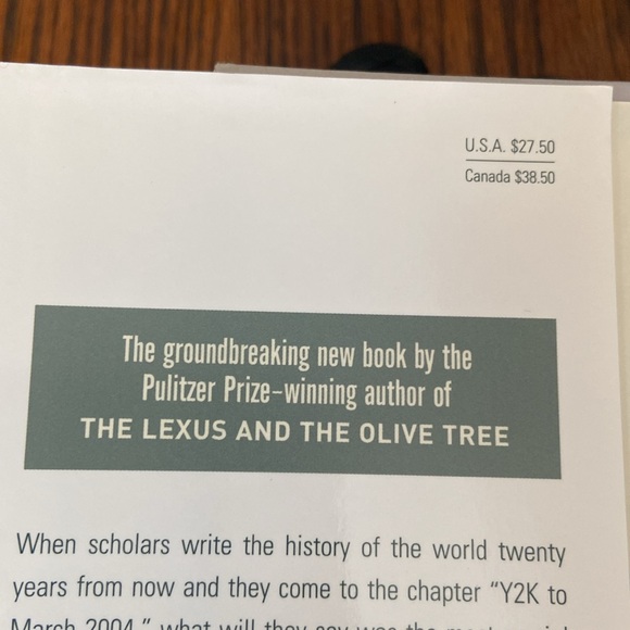 BOOK : The world is Flat by Thomas Friedman. - Picture 3 of 3